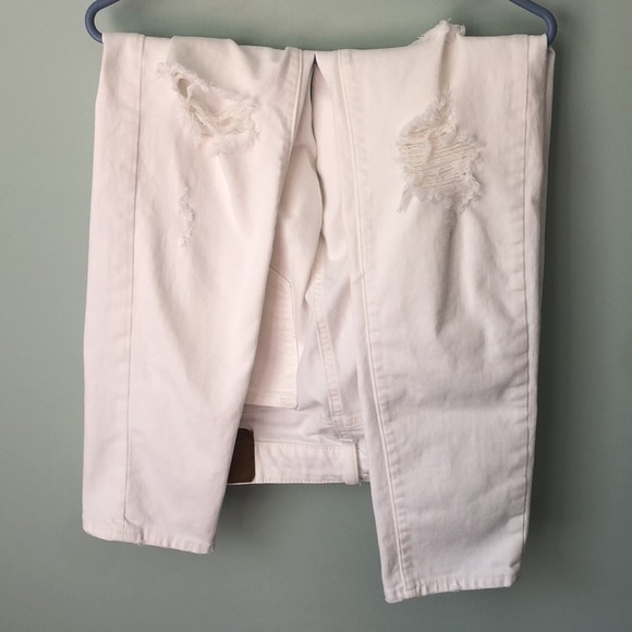 American Eagle Men’s Distressed Flex White Jeans 29X30 - Picture 7 of 7